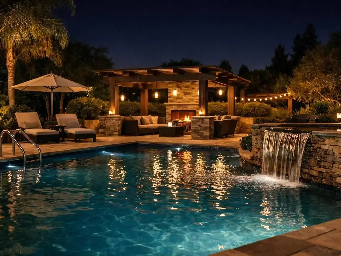 Professional service work by Trevi Pools and Spas in West Kelowna