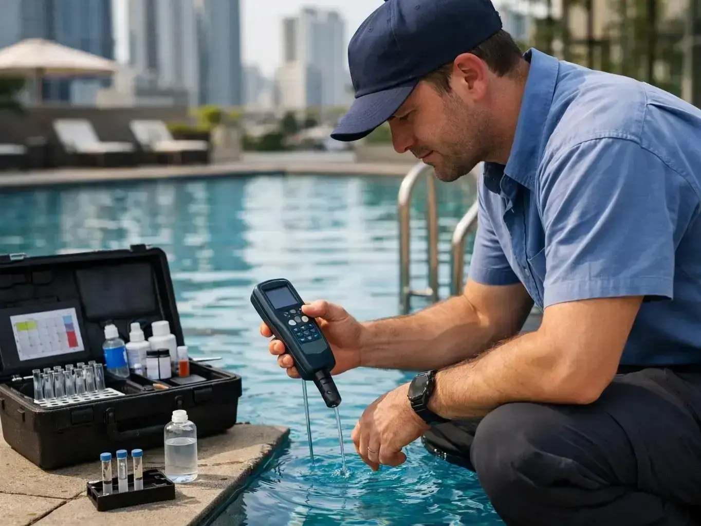 Above Ground Pool Installation in Kelowna, British Columbia - Trevi Pools and Spas